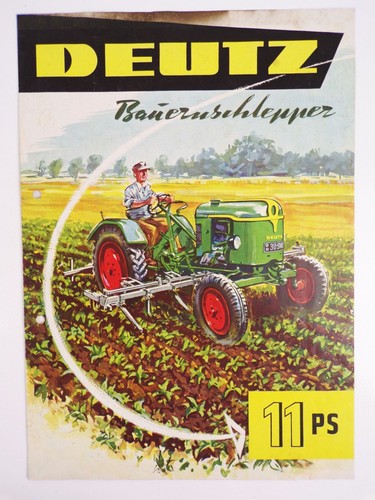Altes prospekt deutz ps - altes,