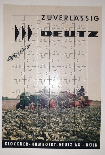 Werbeanzeige 1960